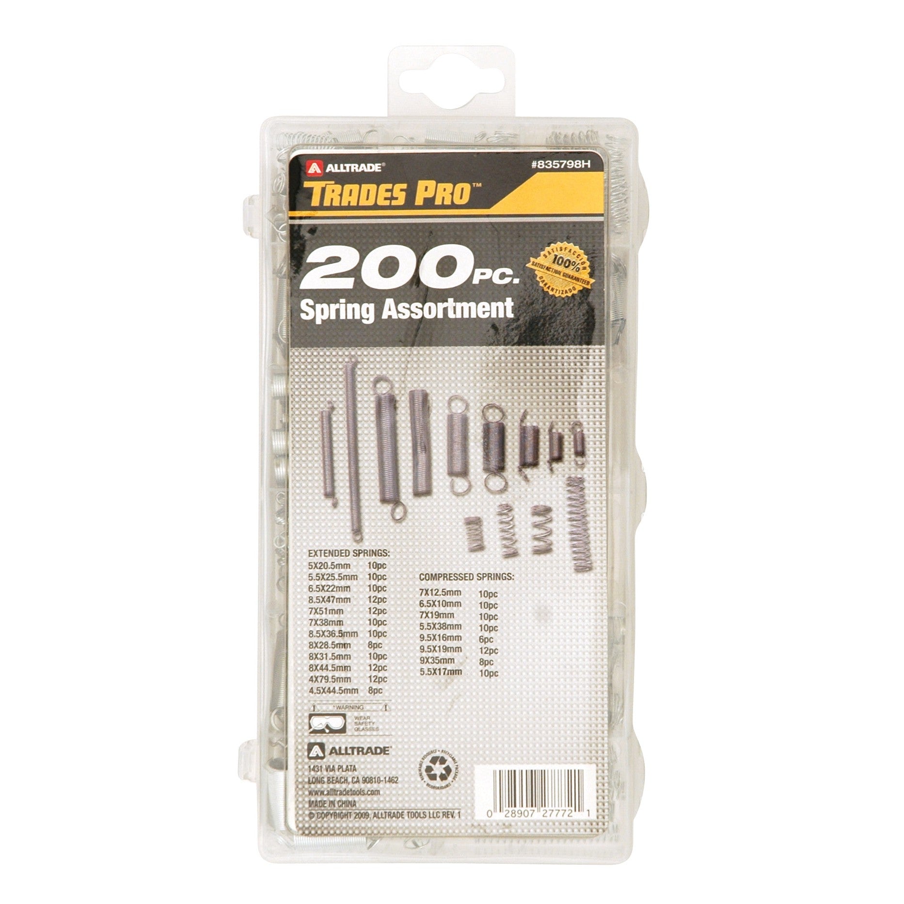 Trades Pro 200PC SPRING ASSORTMENT