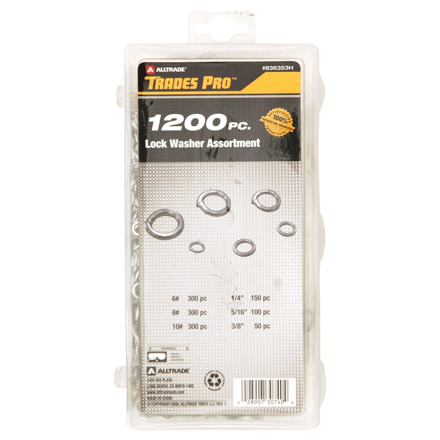 Trades Pro1200PC LOCK WASHER ASSORTMENT