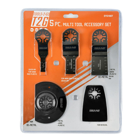 Tools 2 Go 5pc Multi-Tool Accessory Set