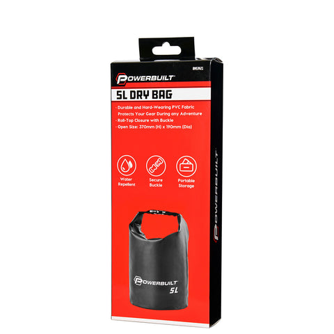 Powerbuilt All-Purpose Dry Bag 5 Litre