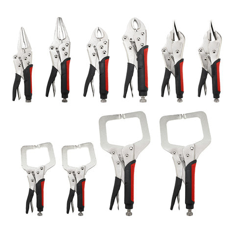 Weldco 10pc Locking Plier Set