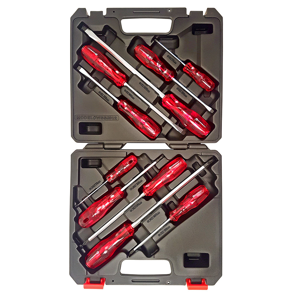 10PC GO THROUGH SCREWDRIVER SET