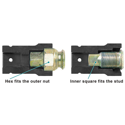 Powerbuilt 1” Dr 5pc Master Budd Wheel Socket Set