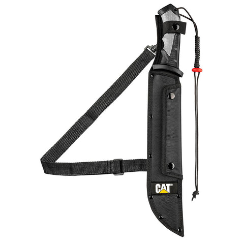 Cat® 480mm/19” Machete With Shoulder Strap & Sheath