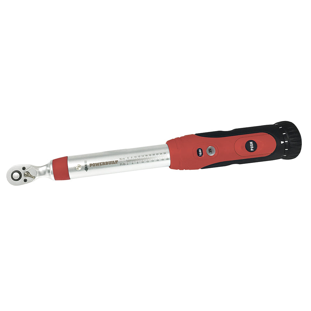 Powerbuilt 1/4 Dr Torque Wrench