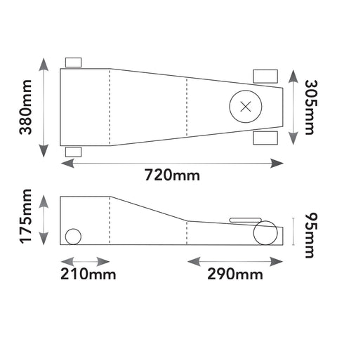 Powerbuilt 3Ton / 2721kg Low Profile Jack