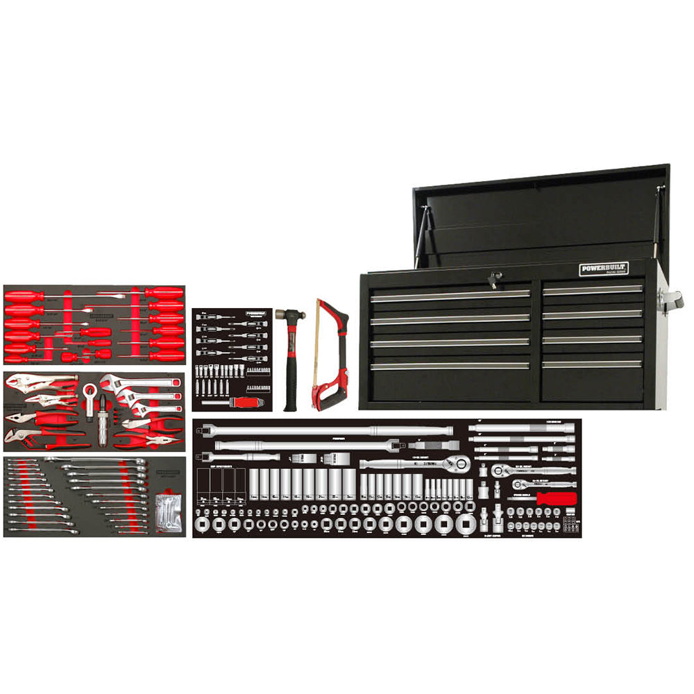 Powerbuilt 253pc 41" Tool Chest & Assorted Tools