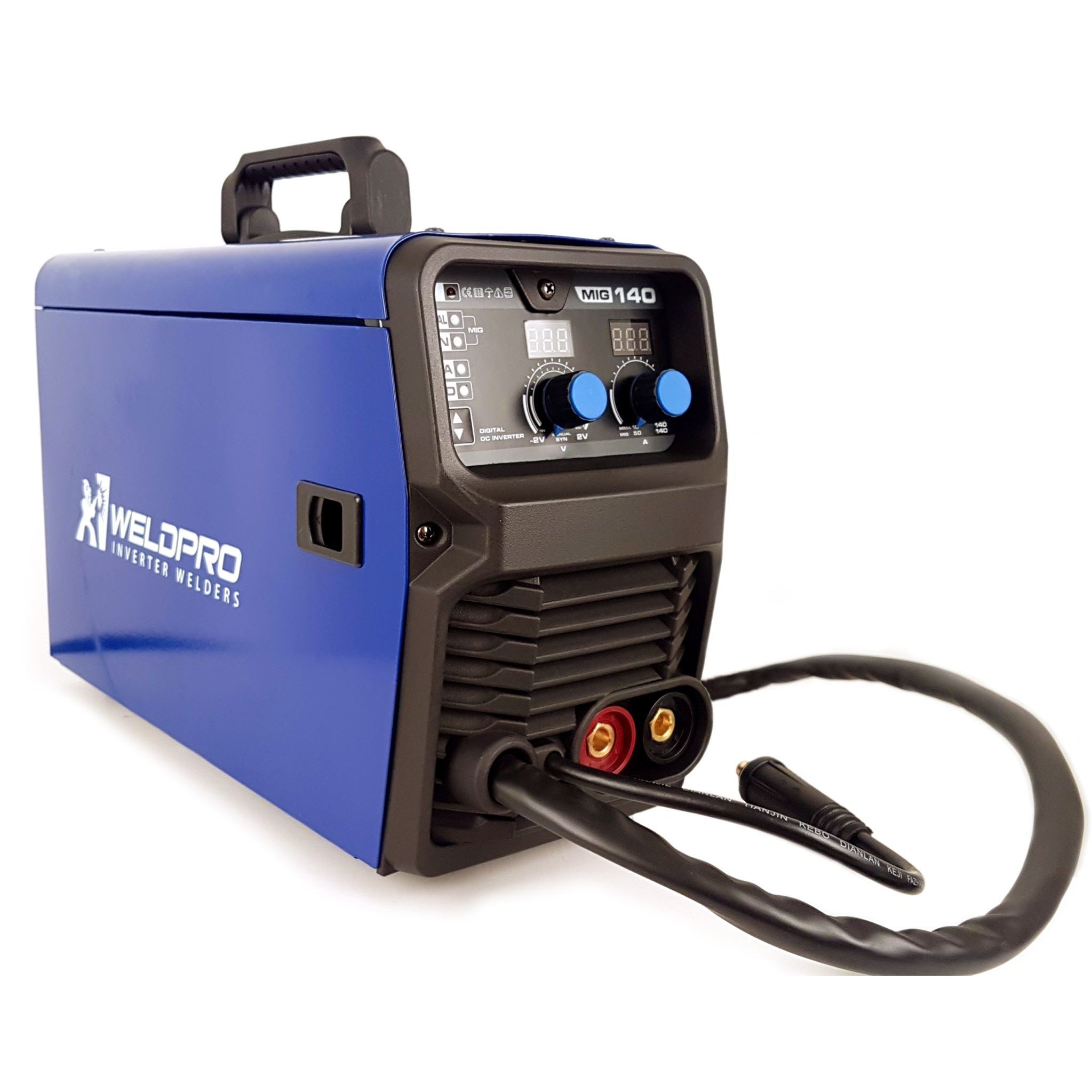 WELDPRO MIG 140A Gas/Gasless Welder 10 AMP PLUG