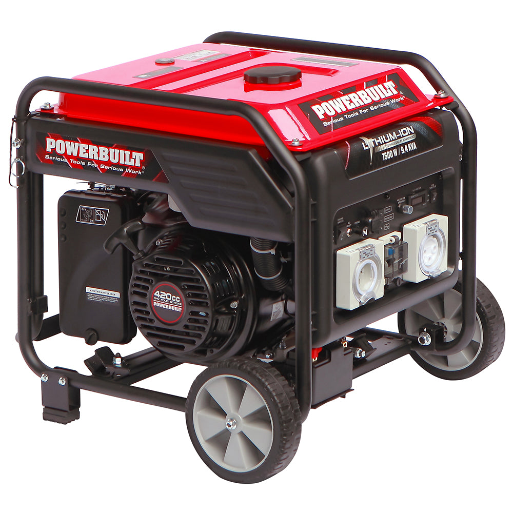 Powerbuilt 9.4kva / 7500W Open Frame Inverter Generator