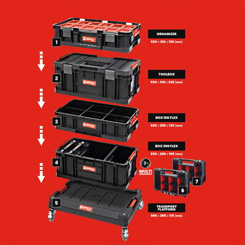 Qbrick 7-in-1 System TWO Platform Combo