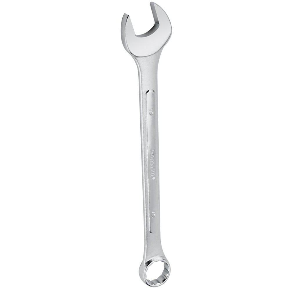Powerbuilt 1 5/8 Ring and Open End Spanner - Raised Panel