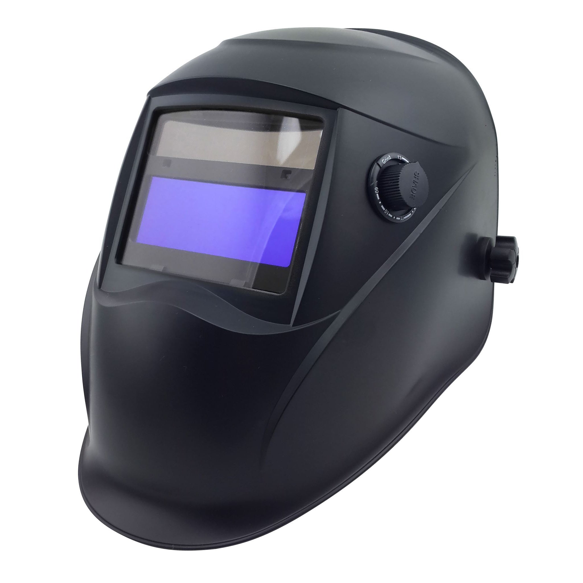 Welding Helmet 2 SENSOR F/F- Matt Black-TRUE COLOR