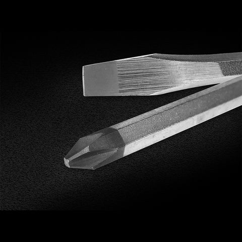 Powerbuilt 8pc Long Reach ‘Go-Through’ Screwdriver Set