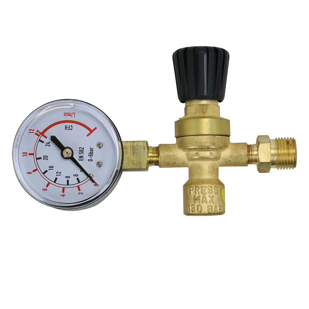 Bossweld Regulator with Guage for Disposable Gas Bottle