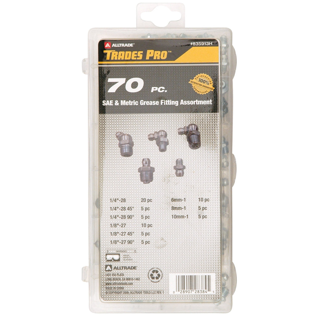 Trades Pro 70PC GREASE FITTING ASSORTMENT