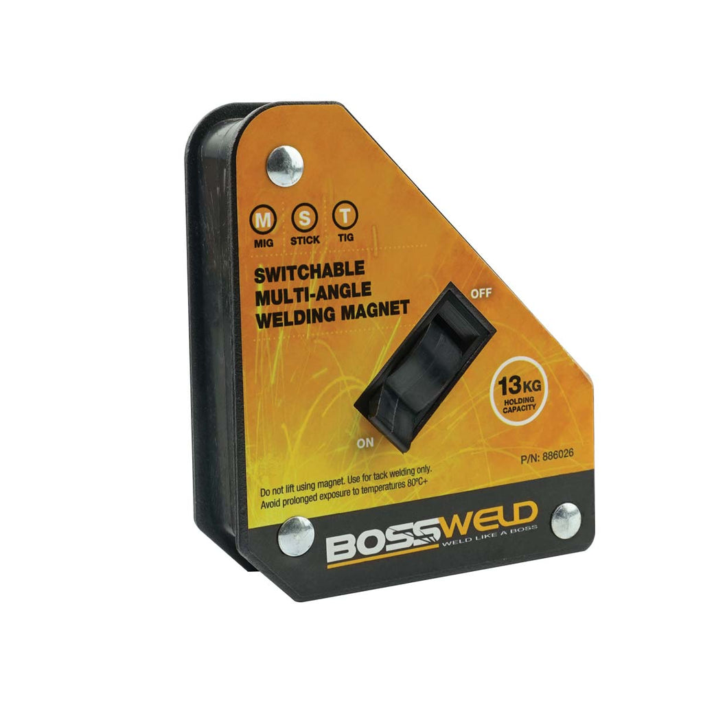 Bossweld Switchable Multi Angle 13kg Welding Magnet