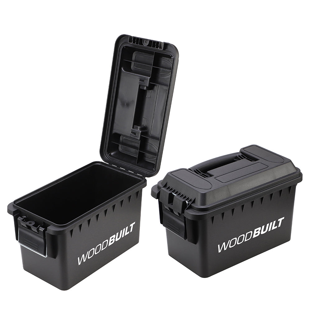 Woodbuilt Utility Field Box Black Medium 9L