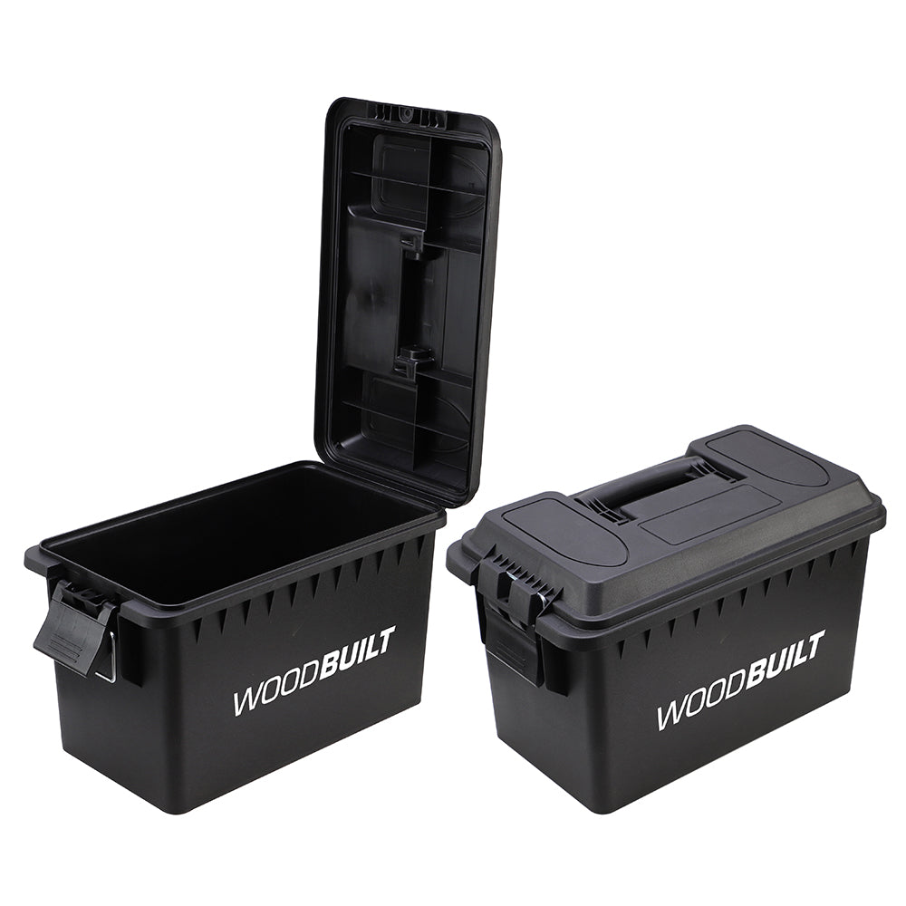 Woodbuilt Utility Field Box Black Large 16.5L