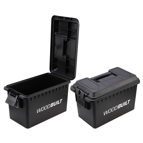Woodbuilt Utility Field Box Black Large 16.5L