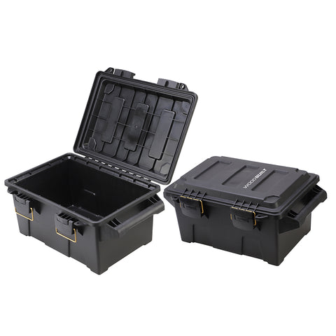 Woodbuilt Utility Field Box Black Compact 15.5L
