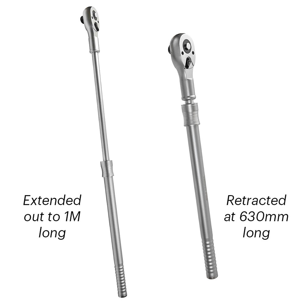 Trades Pro 3/4Dr Ratchet with Extendable Handle
