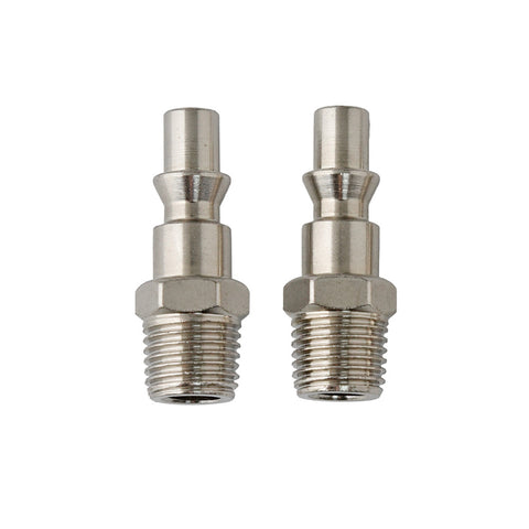 Powerbuilt 2pc Male Connectors ARO 1/4BSP