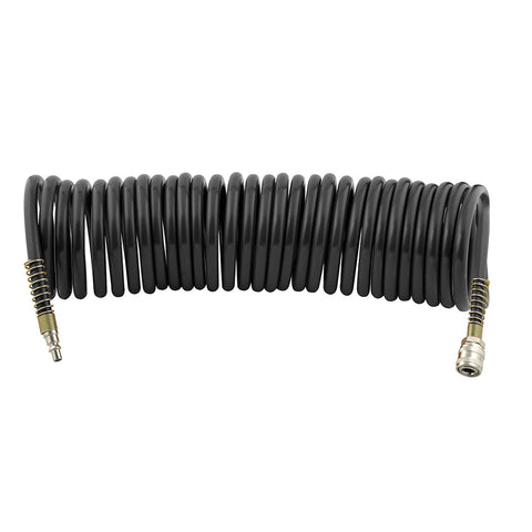 Powerbuilt 10M Recoil Air Hose with Accessories