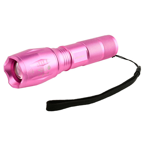 Woodbuilt Pink XML LED Flash Light 300 Lumens