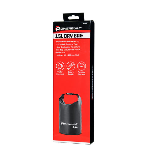 Powerbuilt All-Purpose Dry Bag 15 Litre