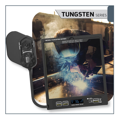 Weldsafe Welding Helmet Tungsten Dark Knight