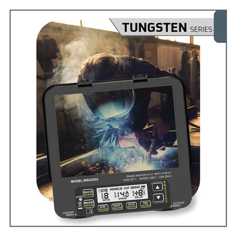 Weldsafe Welding Helmet Tungsten Solar Lift