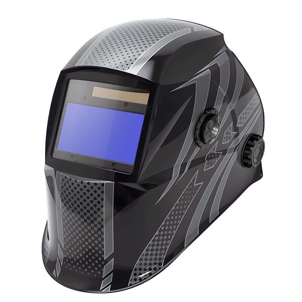 Weldco 4-Sensor Welding Helmet Grey Spots