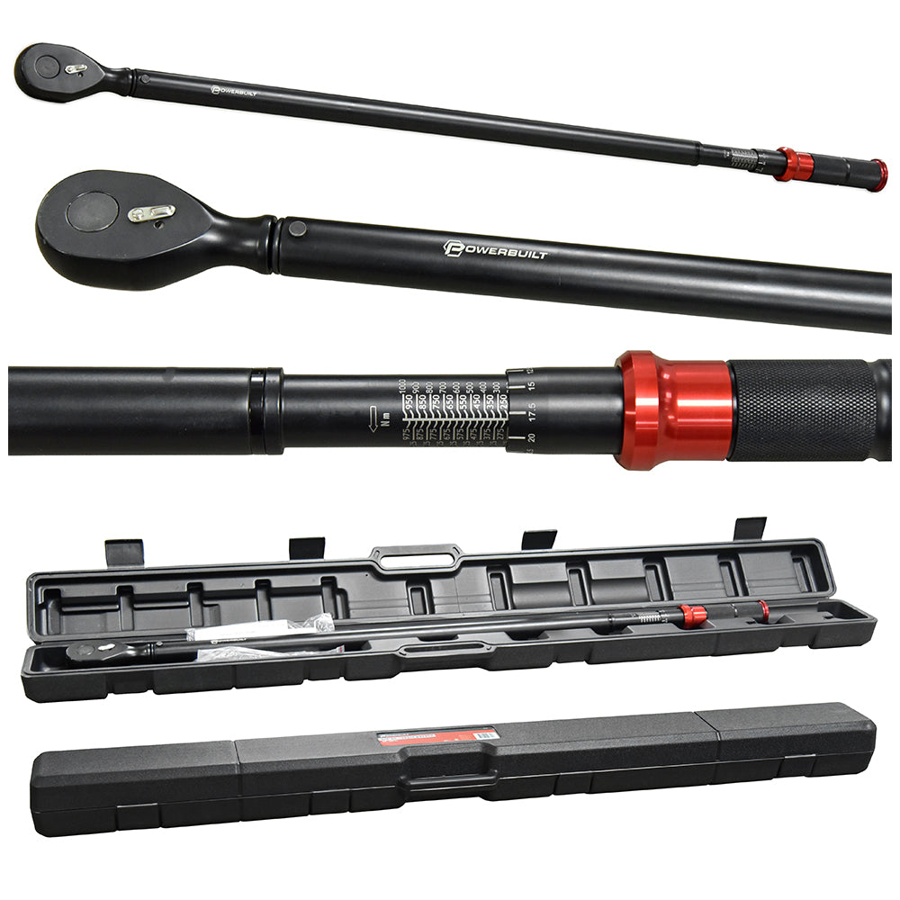 Powerbuilt Torque Wrench 3/4Dr 200-1000Nm