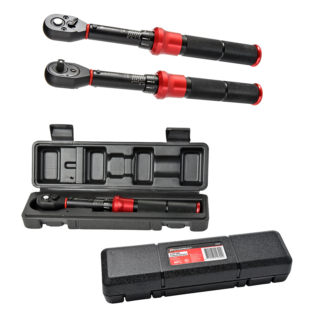 Powerbuilt Torque Wrench 1/4Dr 2-15Nm