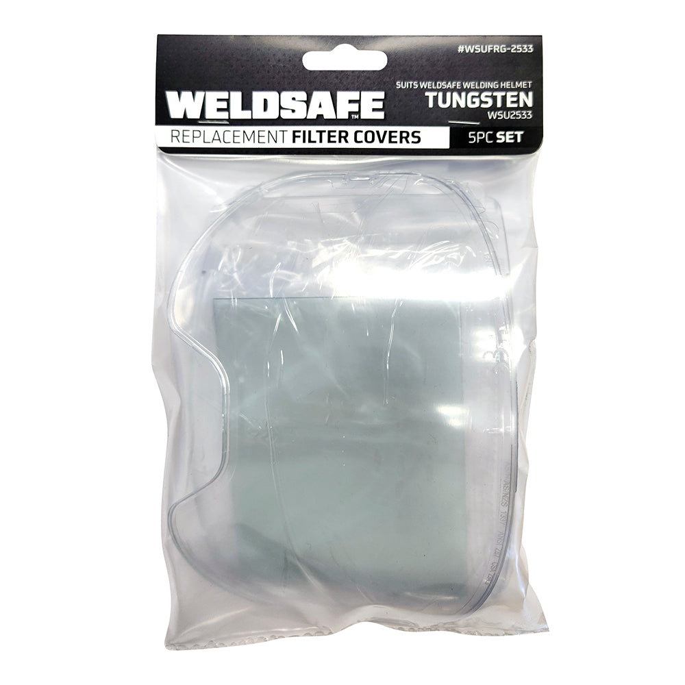 Weldsafe 5Pk Spare Filter Covers Ex Tungsten WSU2533