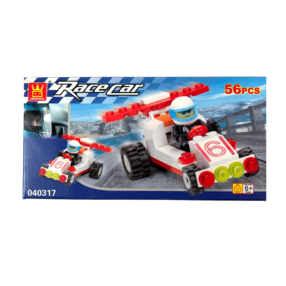 Speed Star Race Car Building Blocks 56 pcs