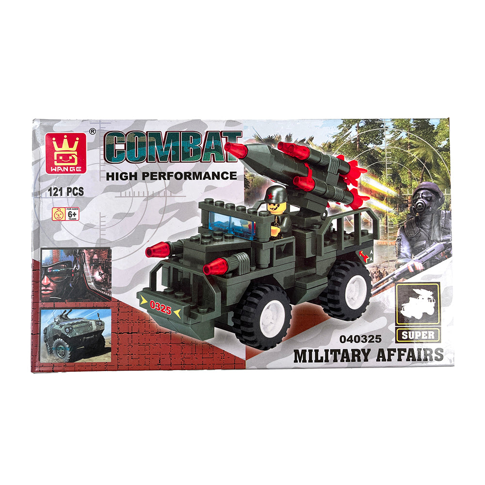 Combat High Performance Building Blocks 121 pcs