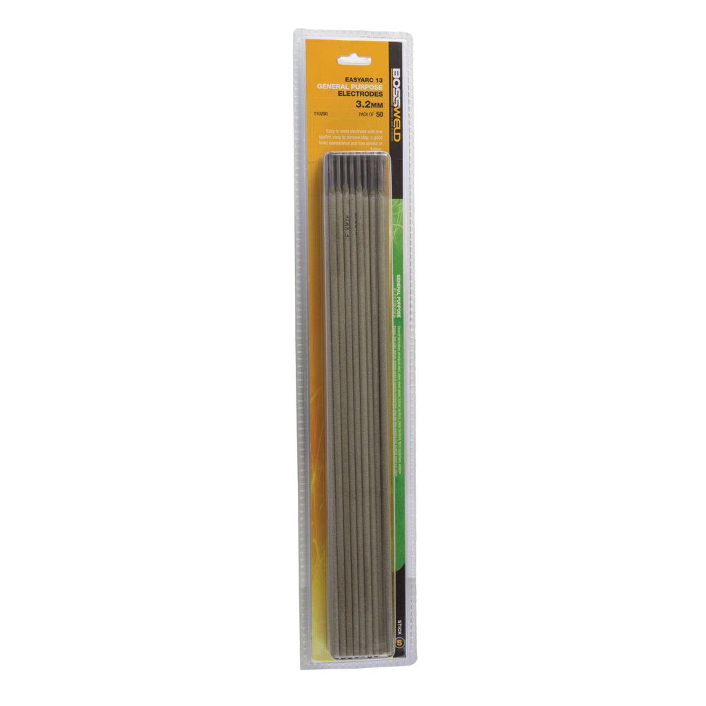 Bossweld Electrode General Purpose 6013 - 3.2mm x 50pk...BOSSWELD FACTORY RETURN