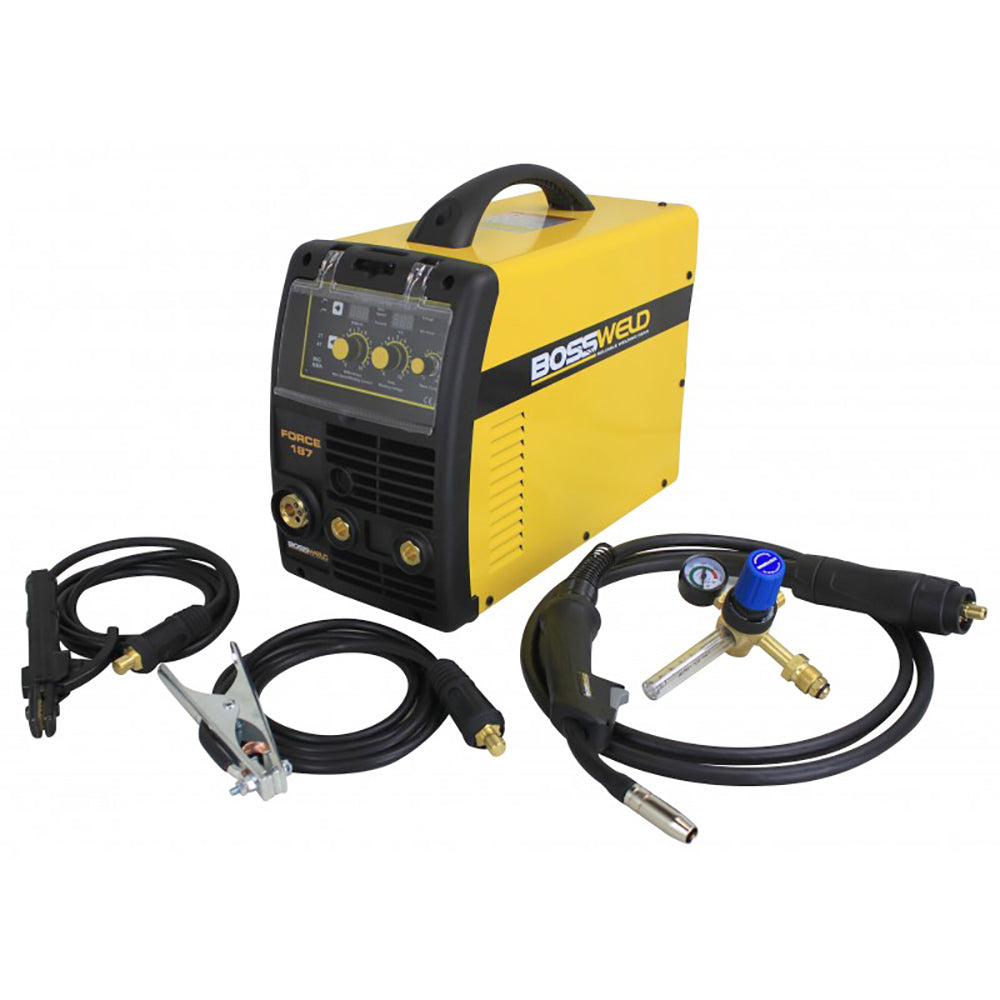 BossWeld Force 187 MIG/MMA Welder 600187 (10Amp Plug)