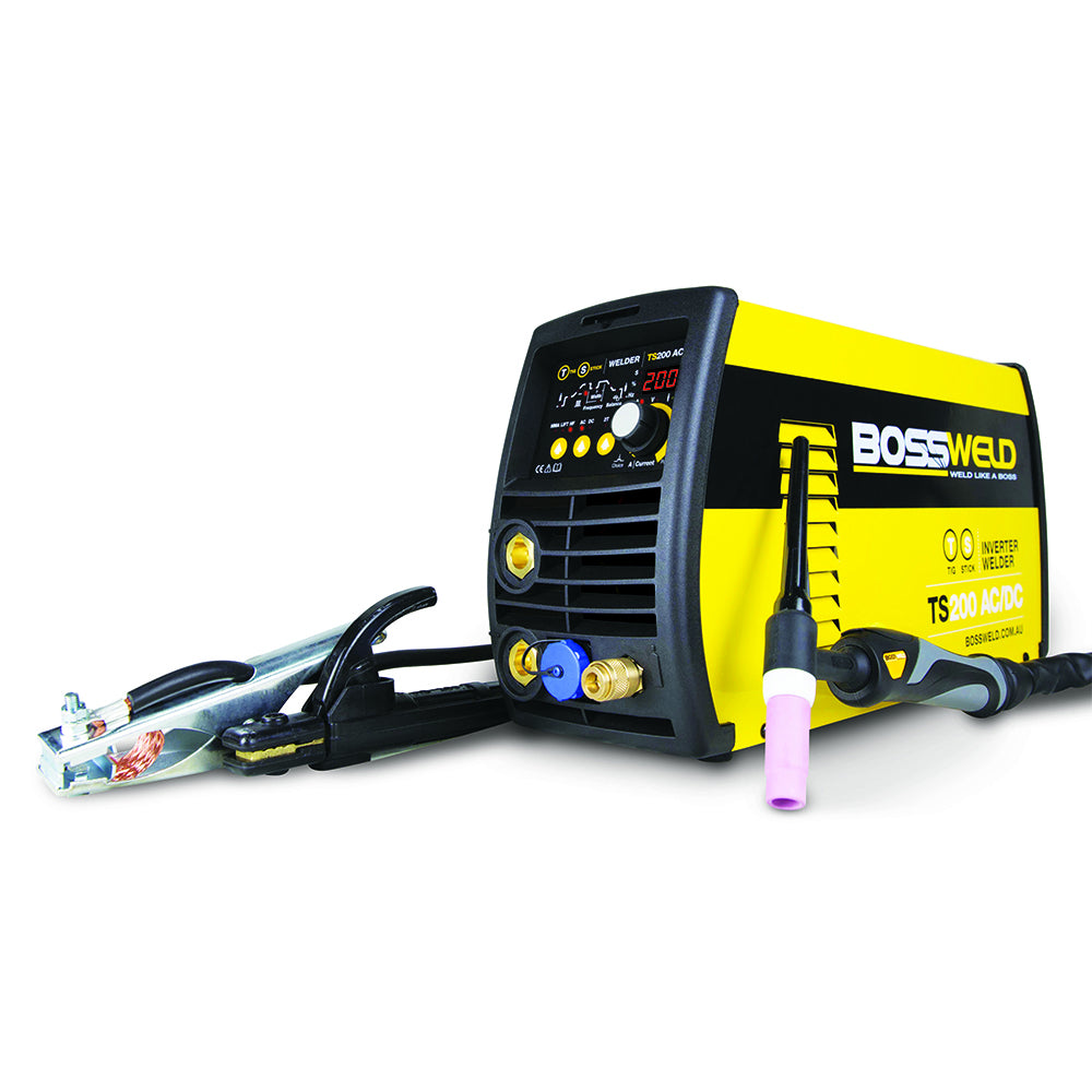 Bossweld TS-200 AC/DC Inverter Tig/Stick Welding Machine