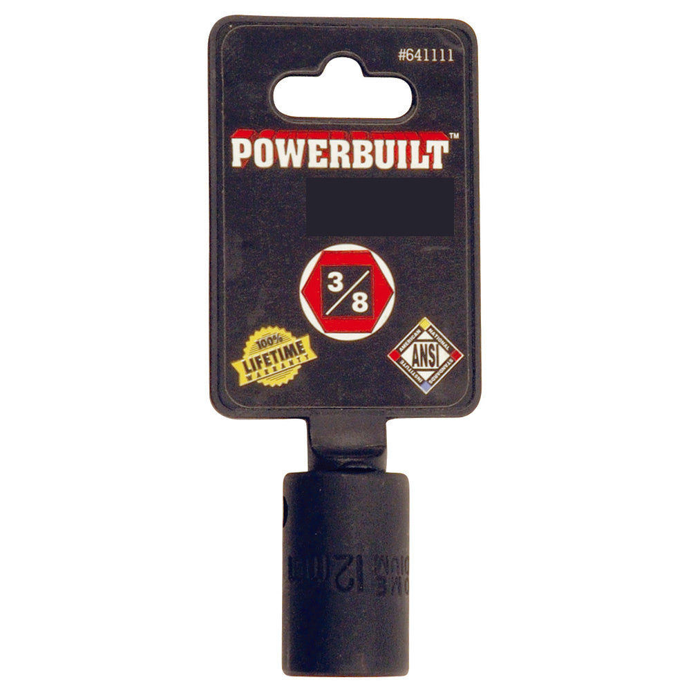 Powerbuilt 3/8Dr 11mm Impact Socket