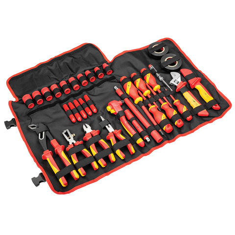 3/8" Dr 33pc VDE Tool Set W/Storage Roll