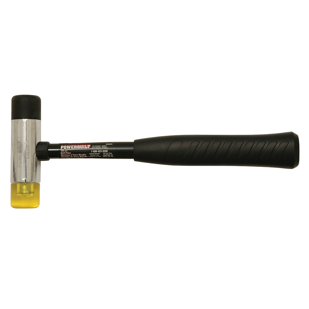 Powerbuilt 16oz Soft Face Hammer