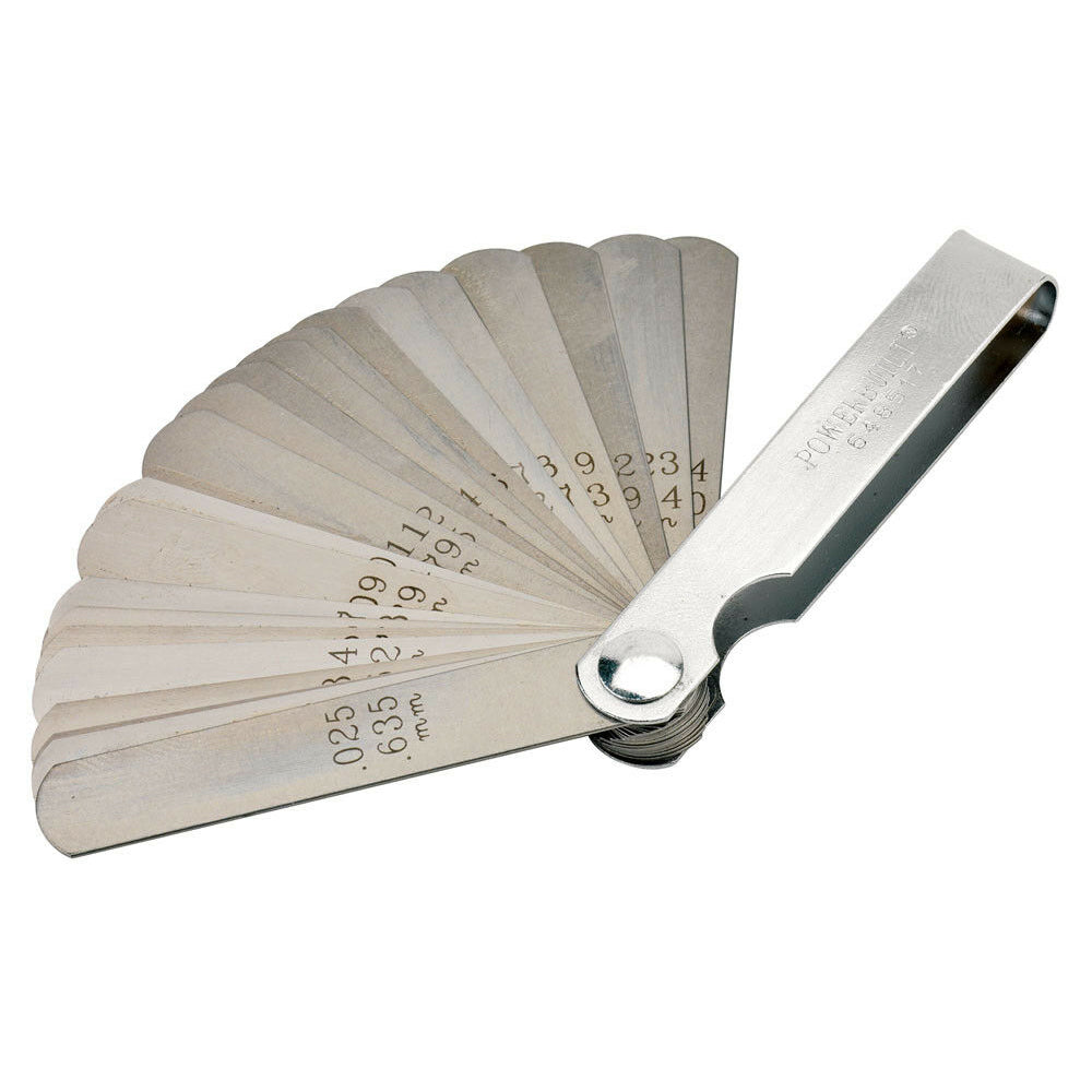 Powerbuilt Feeler Gauge 26 Blade Master