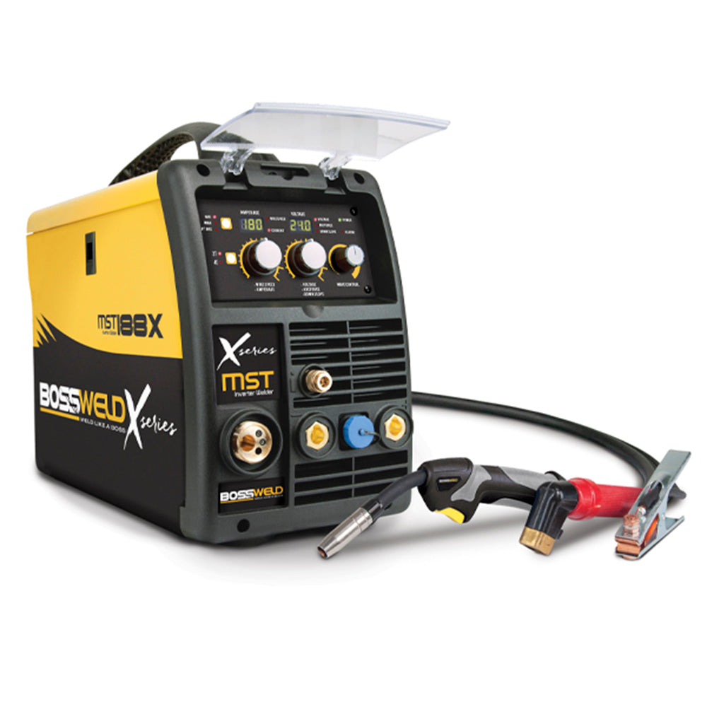 Bossweld MST-188X Inverter Mig/Stick/Tig Welder 10amp...BOSSWELD FACTORY RETURN