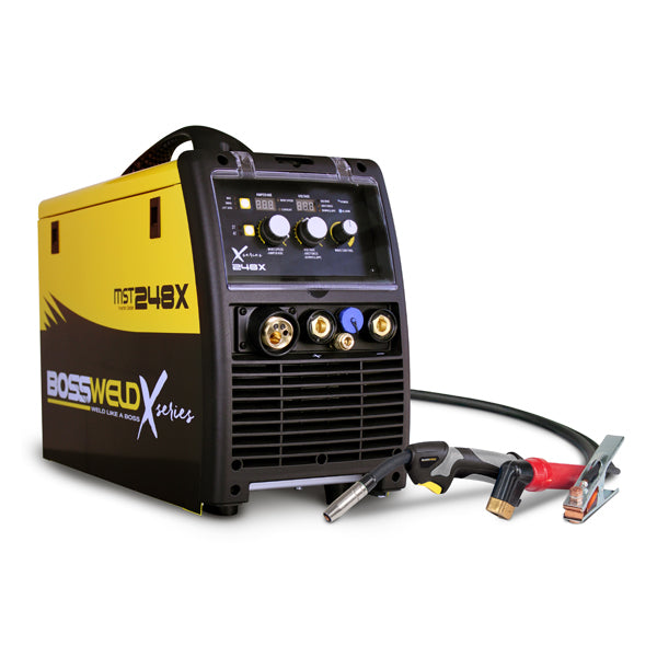 BOSSWELD MST-248X INVERTER MIG/STICK/TIG WELDING MACHINE