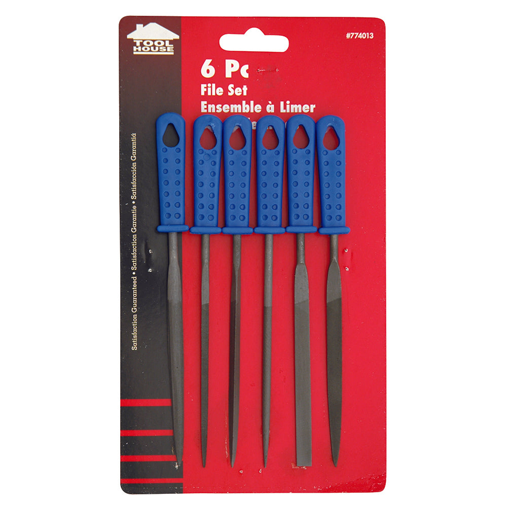 Tool House 160mm/6 1/2" 6pc File Set