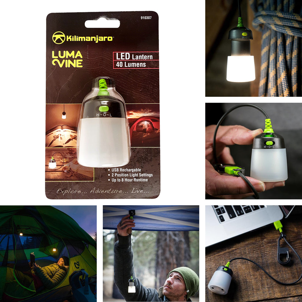 Kilimanjaro LED Rechargeable Mini Lantern Light