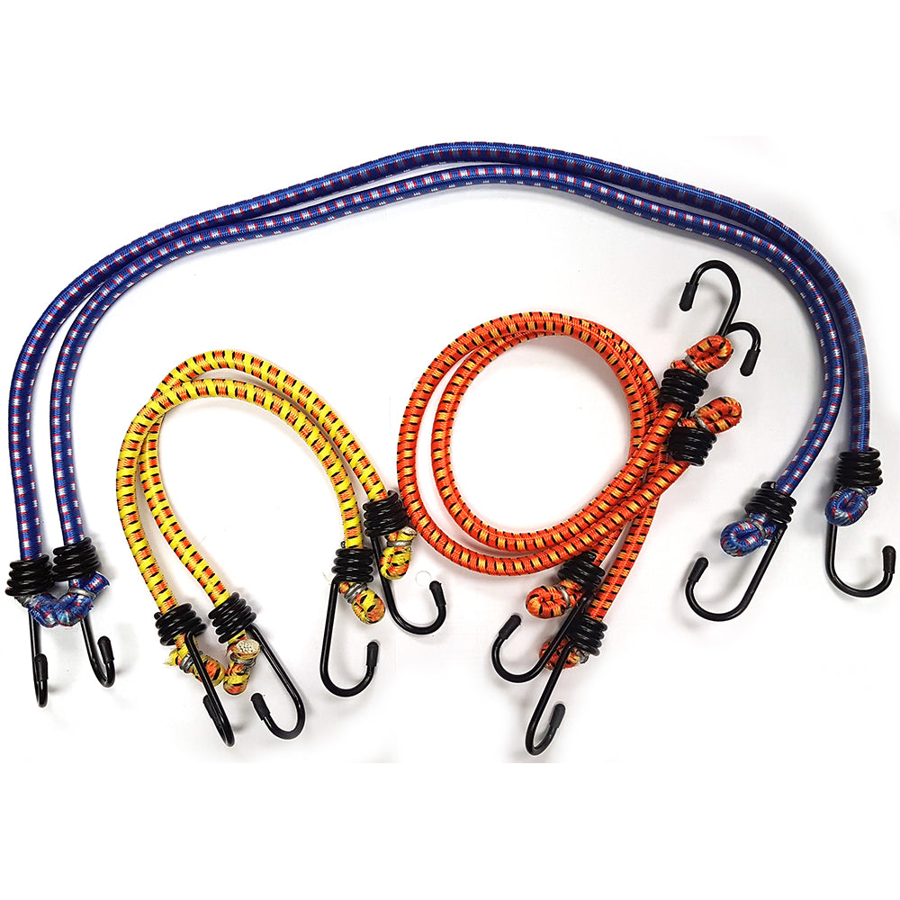 Team Mechanix 6pc Bungee Cord Set