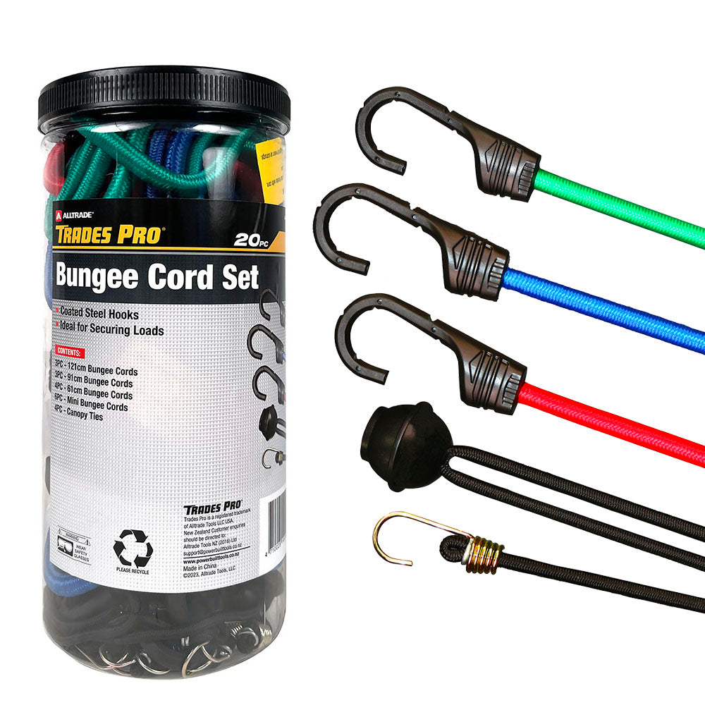 Trades Pro 20pc Bungee Cord Set